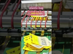 Wyrób torby opakowaniowej z zamkiem