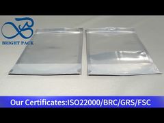 przezroczysta aluminiowa torebka typu stand-up