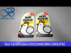 Liofilizowana kurczak w plastikowej torbie