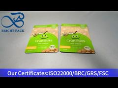 chrupiące, stojące opakowanie zamykane na zamek