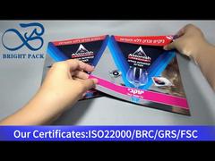 nieprzezroczysta torebka zapinana na zamek