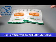 Torba na zamek błyskawiczny z płaskim dnem, nadająca się do recyklingu