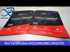 matowa, zamykana, stojąca torba na zamek błyskawiczny