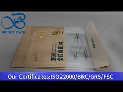 woreczek z płaskim dnem na płatki owsiane zbożowe