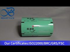 plastikowa folia w rolkach do oleju sezamowego