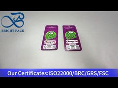 fioletowa mała plastikowa torba kompozytowa na ciasto wiśniowe