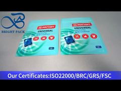 niebieska stojąca torba na pranie zapinana na zamek