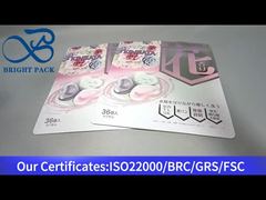 stojąca torebka z zamkiem błyskawicznym na detergent o zapachu kwiatowym