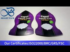 Kształcona torebka stojąca do pakowania żywności