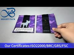 mała chińska torba zabezpieczająca przed dziećmi z przezroczystym okienkiem