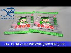 Przezroczysta torba stojąca na makaron