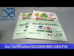 Stojący woreczek z wylewką na proszek do prania 2,5L