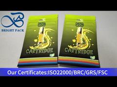 żółte małe plastikowe torby stojące zabezpieczone przed dziećmi