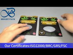 brązowe torby zapinane na zamek błyskawiczny, zabezpieczone przed dziećmi, z amerykańskim patentem