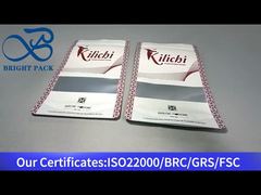 biały stand-up torba z zamkiem z przejrzystym oknem