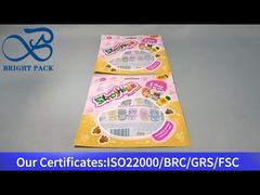 kolorowy plastikowy worek z przejrzystym oknem do zabawek dla dzieci