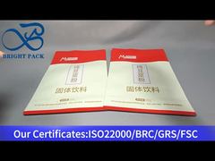 Stojąca saszetka strunowa na proszek mleka sojowego 500g