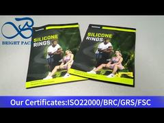 Czarna i zielona aluminiowo-plastikowa torebka strunowa na silikonowe pierścienie