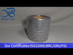 przezroczysty film w rolce z literą M