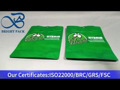 zielony opakowanie odporne na dzieci stand up torba