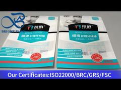 niestandardowa, zamykana plastikowa torebka na nić dentystyczną