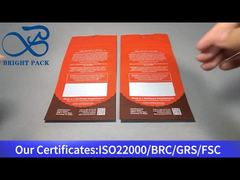 pomarańczowe opakowanie zabezpieczające przed dziećmi