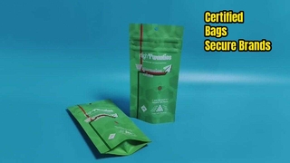 Torba do pakowania konopi indyjskich, certyfikowana przez USA, luzem odporna na dzieci, dla marek