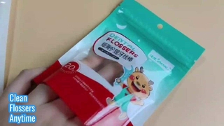 Hermetyczne plastikowe torby na zamek błyskawiczny do przechowywania nici dentystycznych i higieny jamy ustnej w podróży