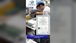 Personalizowane, biodegradowalne, półprzezroczyste torby z papieru glassine do ekologicznego pakowania odzieży