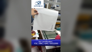 Ekologicznie przyjazne, dostosowywalne, przezroczyste worki szklane do opakowań dla ubrań klasy premium