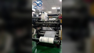 Przezroczysta, szklana torba na ubrania Eko samoprzylepna, pyłoszczelna torba