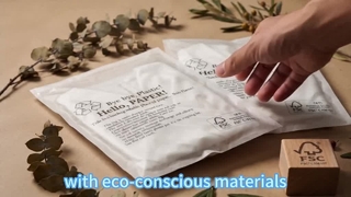 Torba na ubrania z papieru FSC Glassine