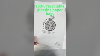 Biodegradowalne przezroczyste worki z szklanego papieru drukowane na zamówienie do pakowania skarpet i ubrań