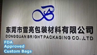 Sprzedaż hurtowa toreb plastikowych z niestandardowym logo zatwierdzonym przez FDA