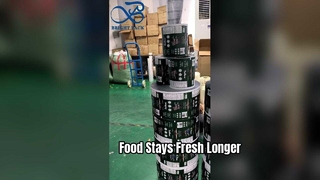 Folia do pakowania żywności w rolkach Wysokobarierowa folia do konserwacji świeżości klasy spożywczej