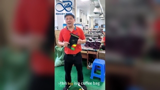 Torba na kawę z zaworem Hermetyczna świeżość palonych ziaren kawy