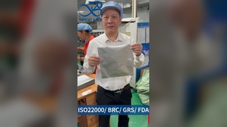 Worek próżniowy z czystej folii aluminiowej klasy spożywczej, szczelny, pozwalający zachować świeżość