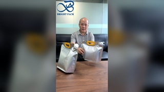 Stojąca torebka z wylewką Szczelna, hermetyczna torba na płyny do kontaktu z żywnością