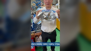 Torba na zamek błyskawiczny ze stójką, szczelna, szczelna hurtownia B2B, na zamówienie, bezpieczna dla żywności