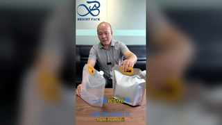 Etui z wylewką Szczelne, hermetyczne opakowanie na płyny przeznaczone do kontaktu z żywnością