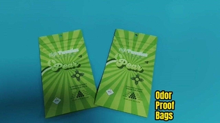 Torba Weed Mylar Bag Opatentowana w USA, odporna na zapachy torba zbiorcza dla przychodni w USA