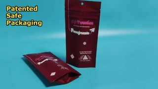 Opakowanie zabezpieczone przed dziećmi Opatentowane w USA opakowanie zbiorcze dla światowych marek konopi