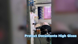 Materiał do laminowania Folia do laminowania termicznego o wysokim połysku Do użytku biurowego w szkole