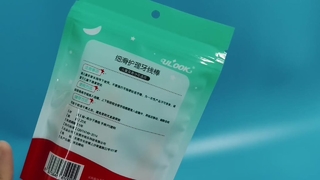 Nić dentystyczna Torba na zamek błyskawiczny, opakowanie sanitarne z możliwością wielokrotnego zamykania, dla marek produktów do pielęgnacji jamy ustnej