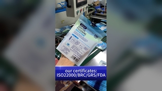 Plastikowa torba na nić dentystyczną OPP+CPP, zatwierdzona przez FDA: hurtownia artykułów sanitarnych B2B dla klinik