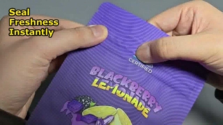 samozamykająca się plastikowa torba