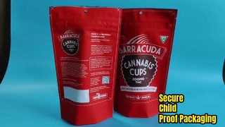 Opatentowane w USA torby plastikowe zabezpieczone przed dziećmi, zapewniające zgodność z przepisami dotyczącymi konopi indyjskich i produktów farmaceutycznych