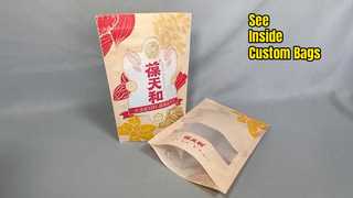 plastikowa torba do pakowania na zamek błyskawiczny z przezroczystym okienkiem