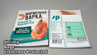 Hurtownia mylarowych toreb ziplock dla krewetek