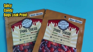 Szczelna torba na zamek błyskawiczny na pikantne cukierki zapewniająca świeżość i bezpieczne dla dzieci rozwiązania do przechowywania